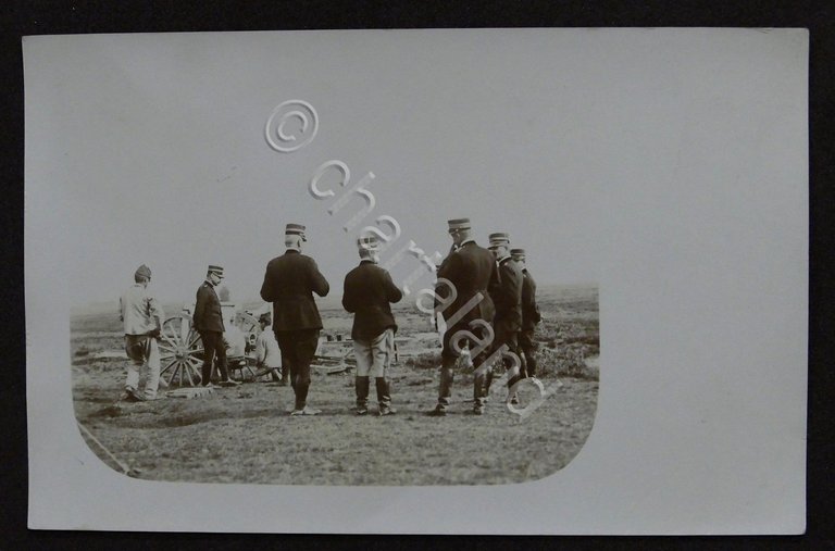 Militaria Foto d'epoca - cartolina (13) Esercito Reparto Mitraglieri - …