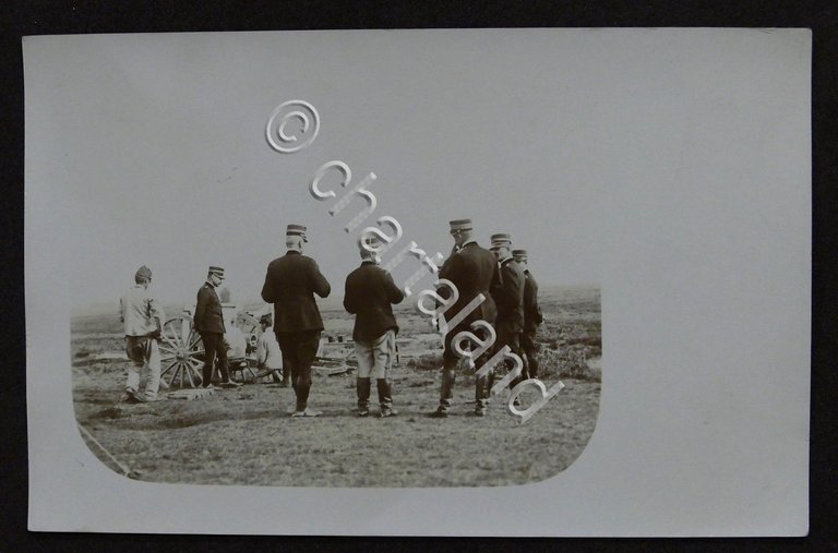 Militaria Foto d'epoca - cartolina (13) Esercito Reparto Mitraglieri - …