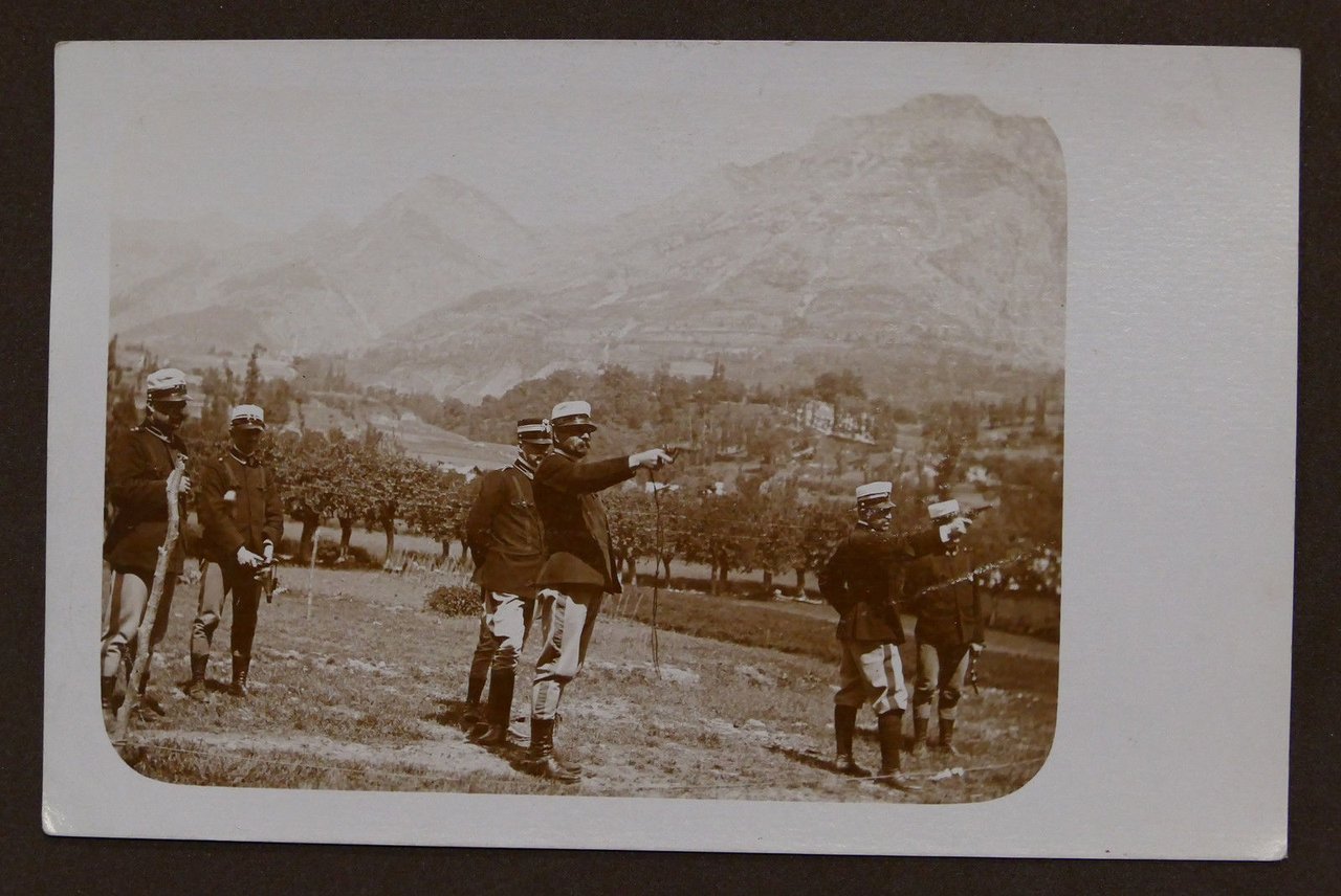 Militaria Foto d'epoca - cartolina (16) Esercito Reparto Mitraglieri - …