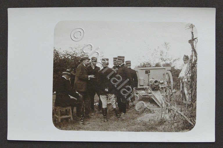 Militaria Foto d'epoca - cartolina (18) Esercito Reparto Mitraglieri - …