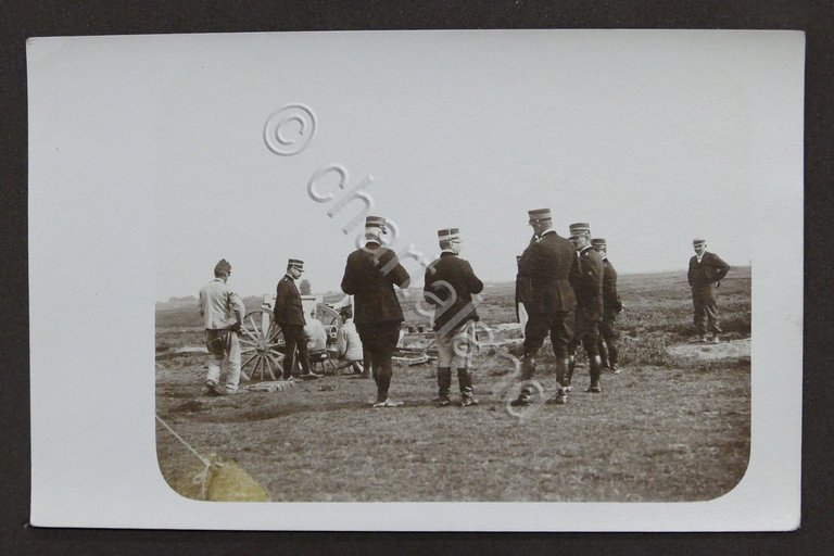 Militaria Foto d'epoca - cartolina (19) Esercito Reparto Mitraglieri - …