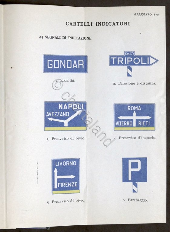 Militaria Organizzazione Stradale e Disciplina del Movimento in Guerra ed. …