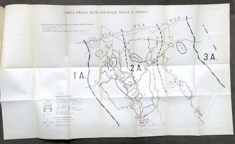 Militaria Organizzazione Stradale e Disciplina del Movimento in Guerra ed. …