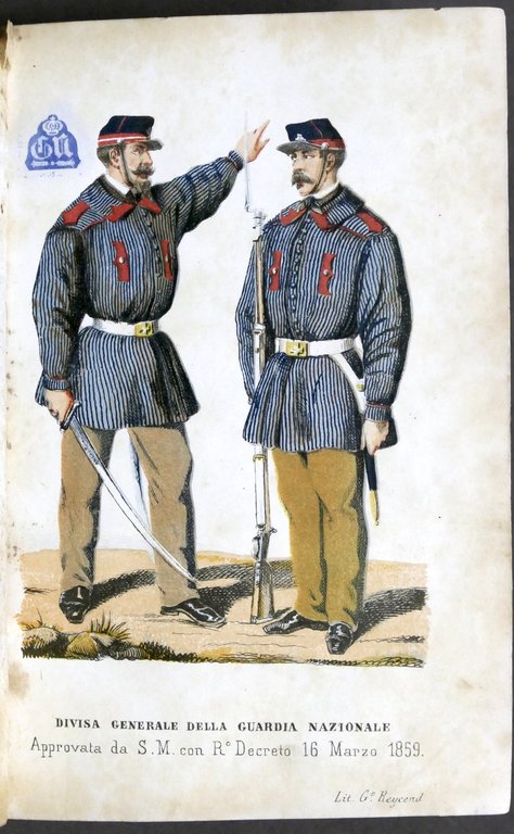 Militaria Risorgimento - E. Bellono - Codice della Guardia Nazionale … | Immagine Gallery 2