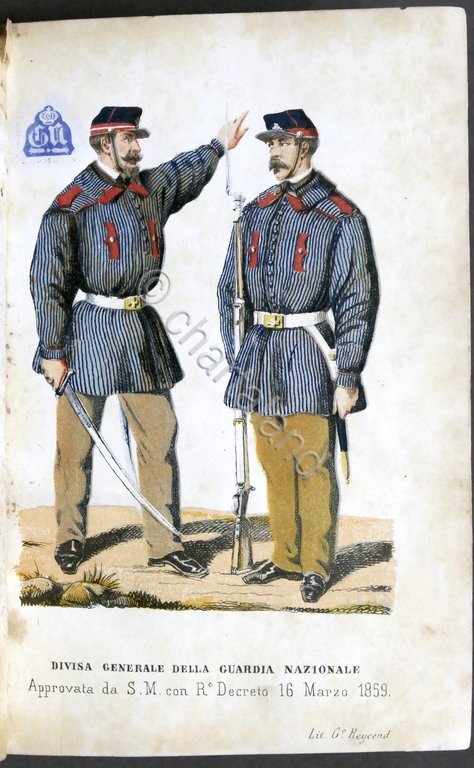 Militaria Risorgimento - E. Bellono - Codice della Guardia Nazionale … | Immagine Gallery 3