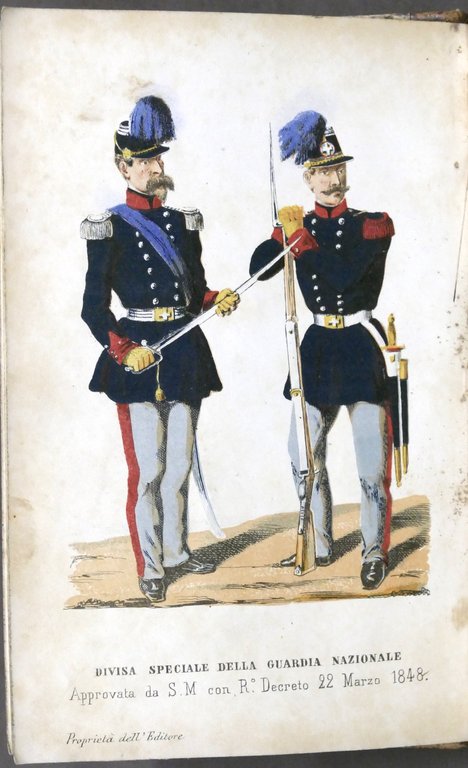 Militaria Risorgimento - E. Bellono - Codice della Guardia Nazionale … | Immagine Gallery 4
