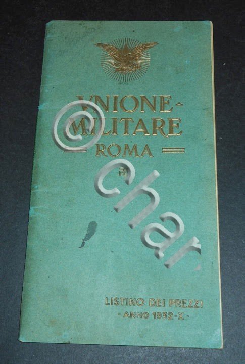 Militaria Unione Militare Roma - Listino prezzi Uniformi Berretti Accessori …