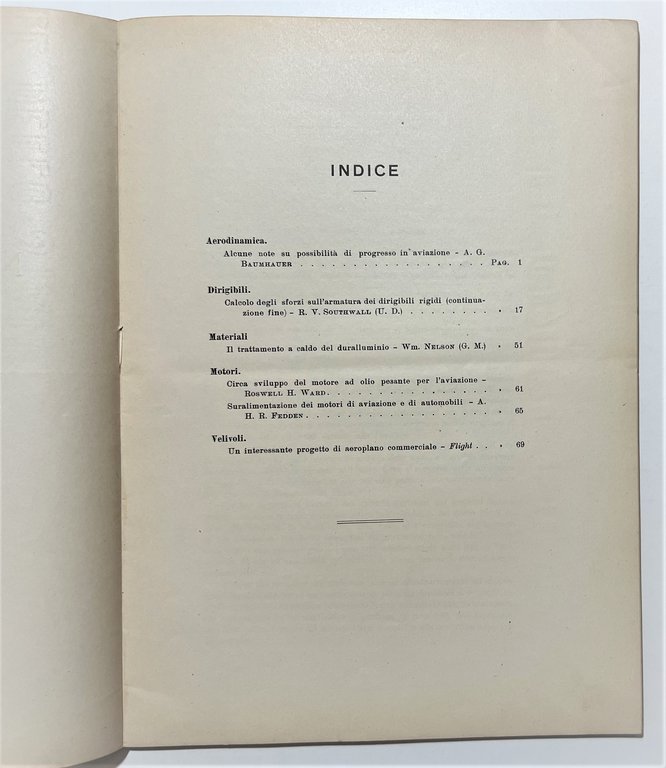 Ministero dell'Aeronautica - Notiziario Tecnico di Aeronautica N. 6 Giugno …
