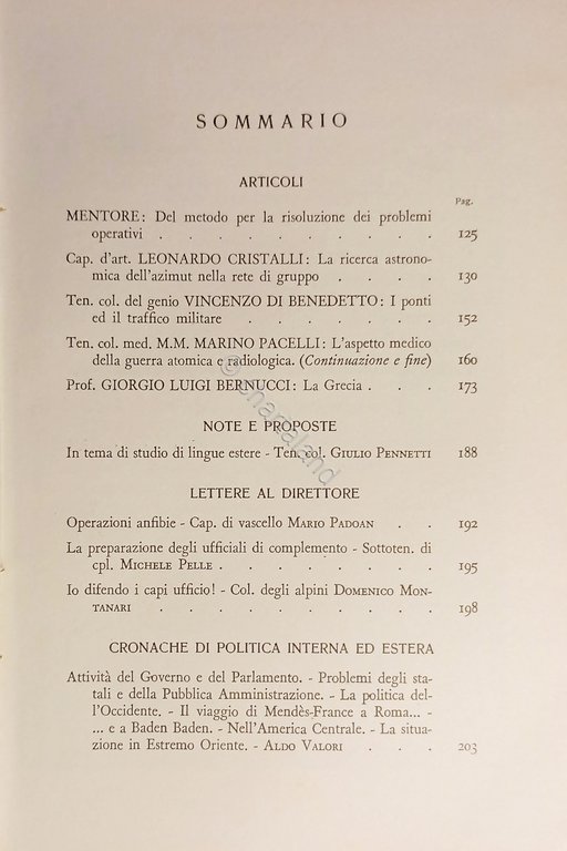 Ministero della Difesa - Esercito - Rivista Militare - Febbraio …