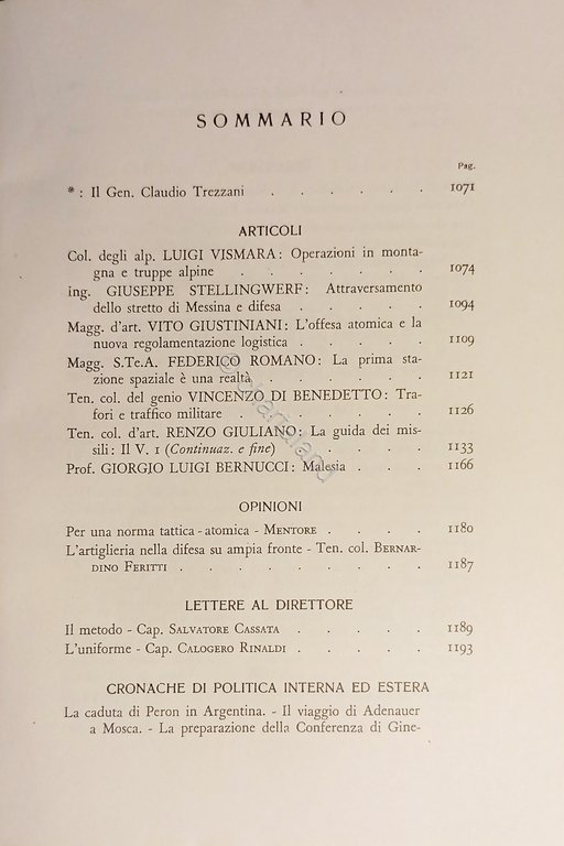 Ministero della Difesa - Esercito - Rivista Militare - Ottobre …