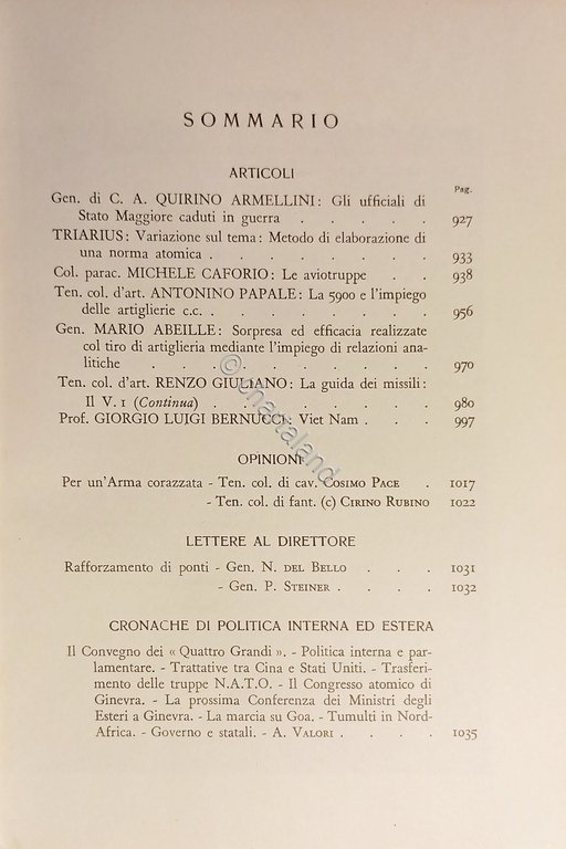 Ministero della Difesa - Esercito - Rivista Militare - Settembre …