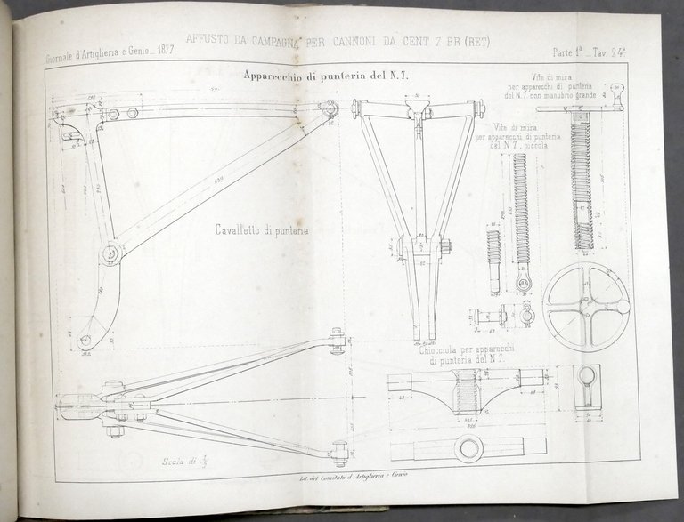 Ministero della Guerra - Giornale d'Artiglieria e Genio - Annata …