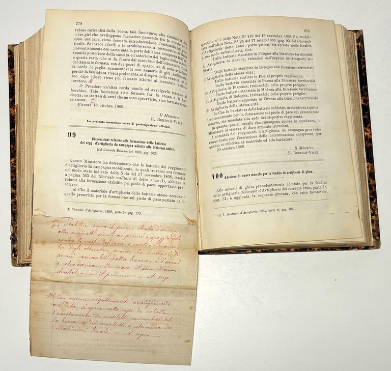 Ministero della Guerra - Giornale di Artiglieria e Genio - …