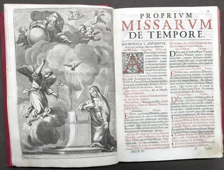 Missale Romanum ex Decreto Sacrosancti Concilii Tridentini restitutum - 1694
