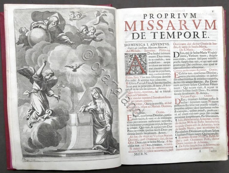 Missale Romanum ex Decreto Sacrosancti Concilii Tridentini restitutum - 1694