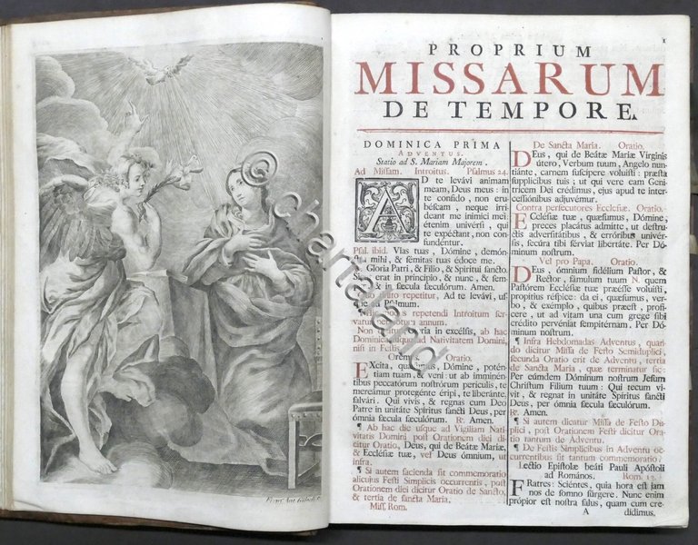 Missale Romanum ex Decreto Sacrosancti Concilii Tridentini restitutum - 1766