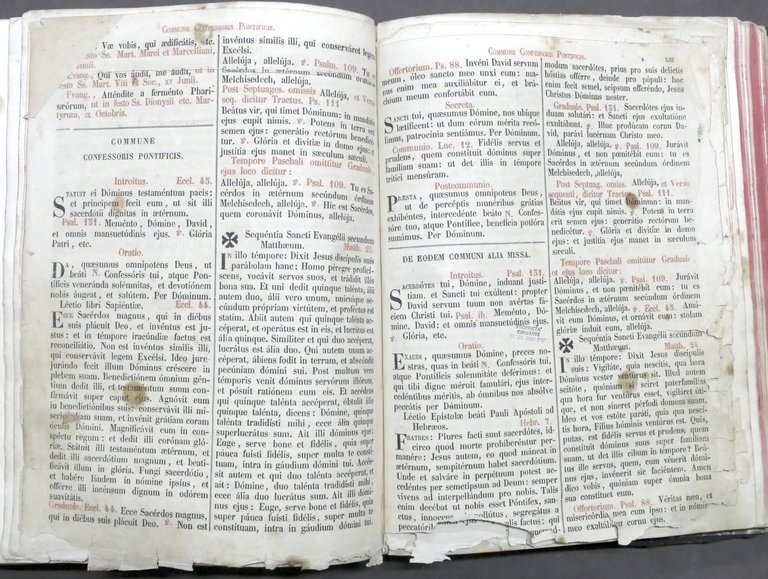 Missale Romanum ex decreto Sacrosanti Concilii Tridentini - ed. 1869