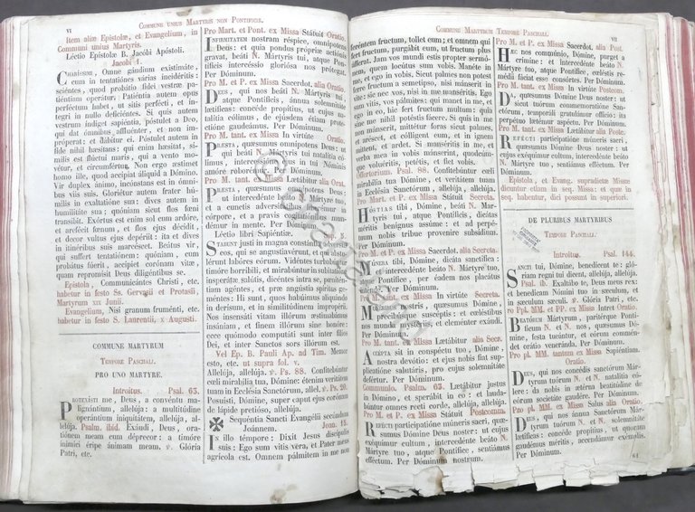 Missale Romanum ex decreto Sacrosanti Concilii Tridentini - ed. 1869