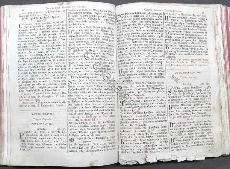 Missale Romanum ex decreto Sacrosanti Concilii Tridentini - ed. 1869
