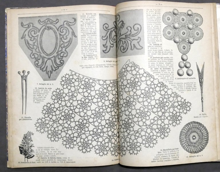 Moda - Album di Lavori e Ricami - Anno Completo …