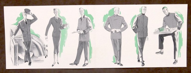 Moda - Brochure COMAS Milano - Divise Uniformi - anni …