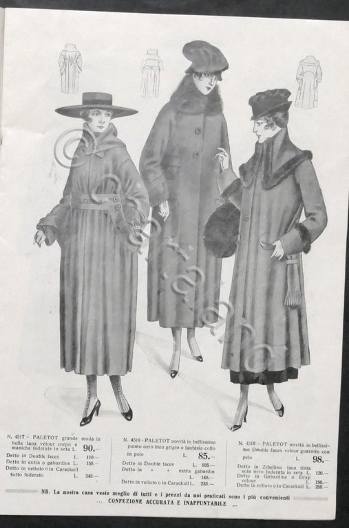 Moda - Ditta F.lli Vecchi - Milano - Catalogo autunno …