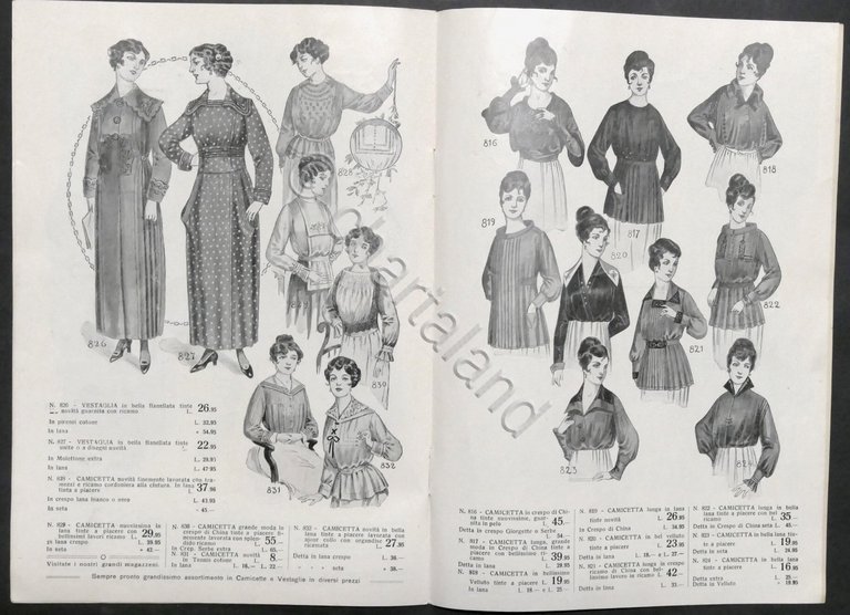 Moda - Ditta F.lli Vecchi - Milano - Catalogo autunno …