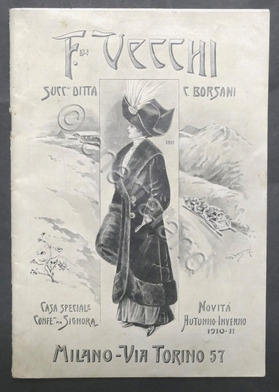 Moda - F.lli Vecchi - Milano - Catalogo novità autunno …