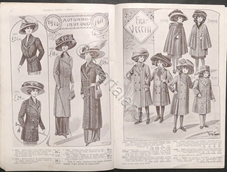 Moda - F.lli Vecchi - Milano - Catalogo novità autunno …