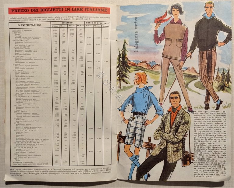 Moda - Lana: Vademecum - Primavera - Estate 1960