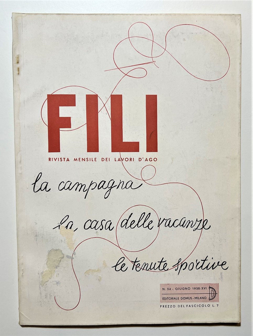 Moda - Rivista dei Lavori d'Ago - FILI - N. … | Immagine principale