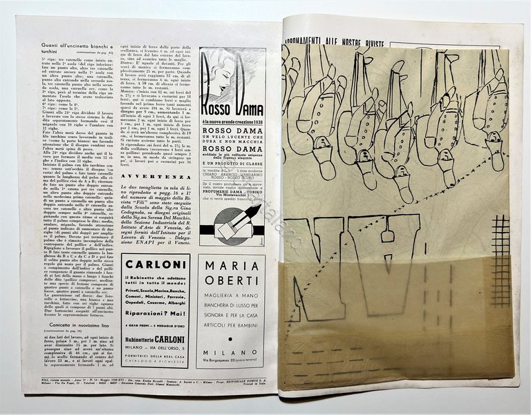 Moda - Rivista dei Lavori d'Ago - FILI - N. … | Immagine Gallery 5