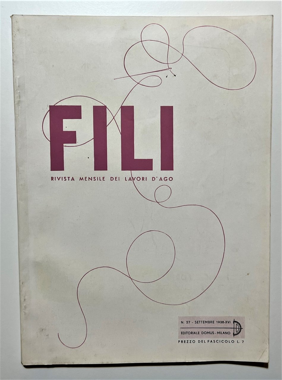 Moda - Rivista dei Lavori d'Ago - FILI - N. … | Immagine principale