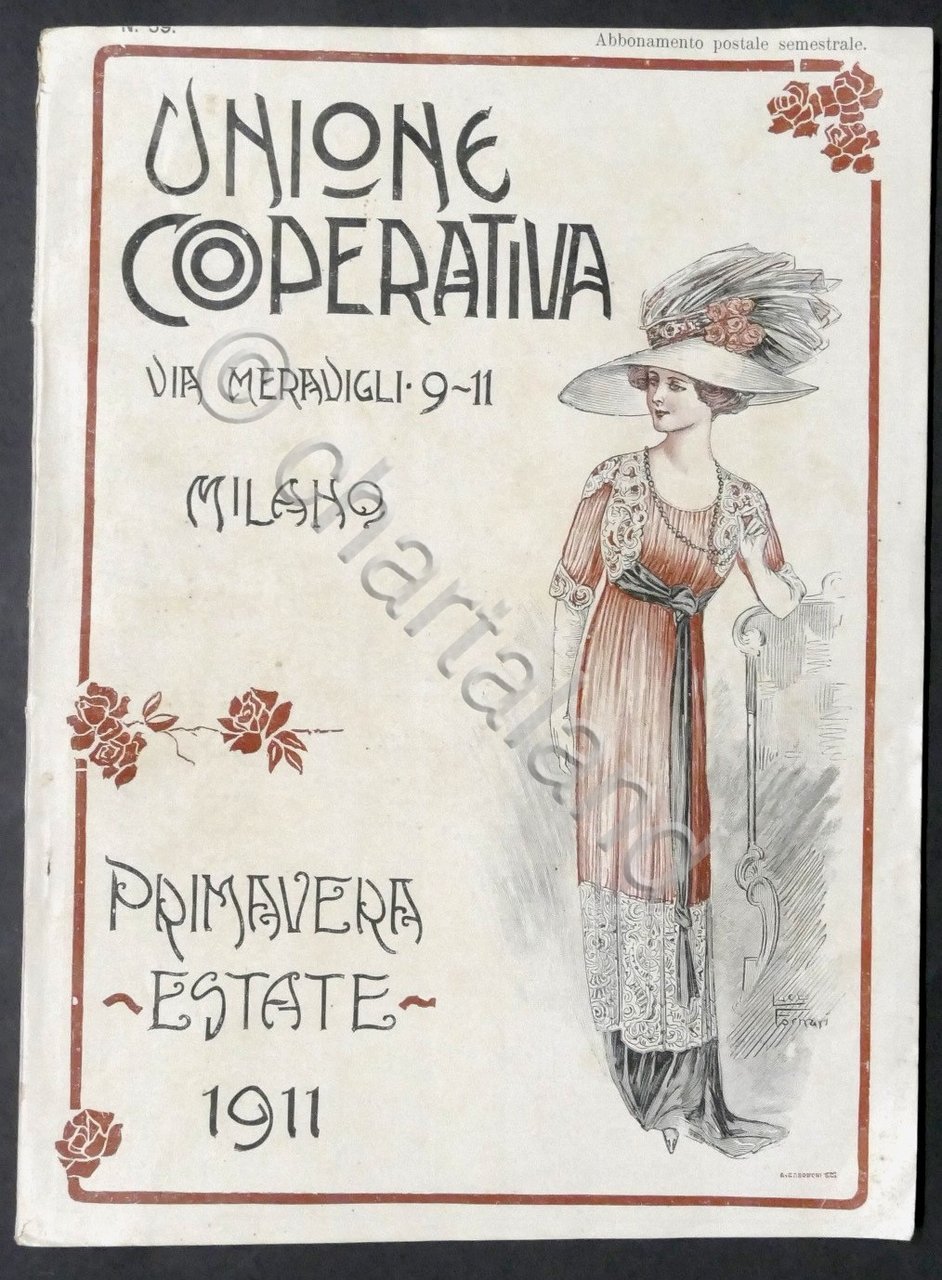 Moda - Unione Cooperativa - Milano - Catalogo primavera / …