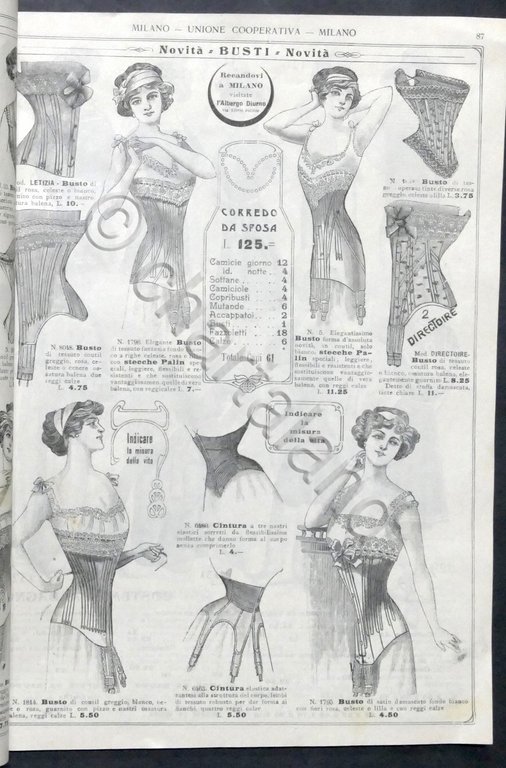 Moda - Unione Cooperativa - Milano - Catalogo primavera / …