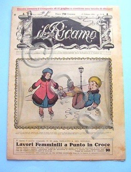 Moda Lavori Femminili - Giornale settimanale Il Ricamo n. 8 …