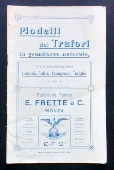 Moda Ricami - Fabbrica Telerie E. Frette e C. - …