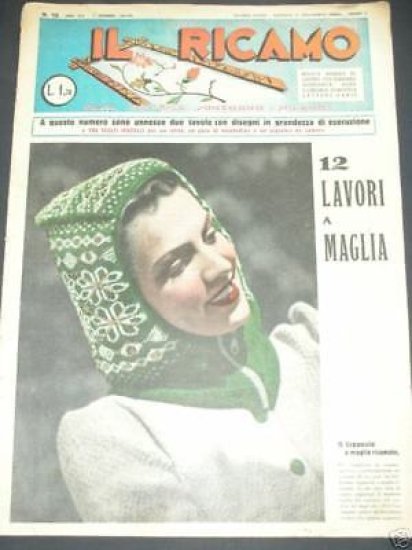 Moda Rivista Il Ricamo - lavori maglia abiti donna N. …