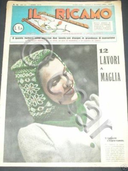 Moda Rivista Il Ricamo - lavori maglia abiti donna N. …