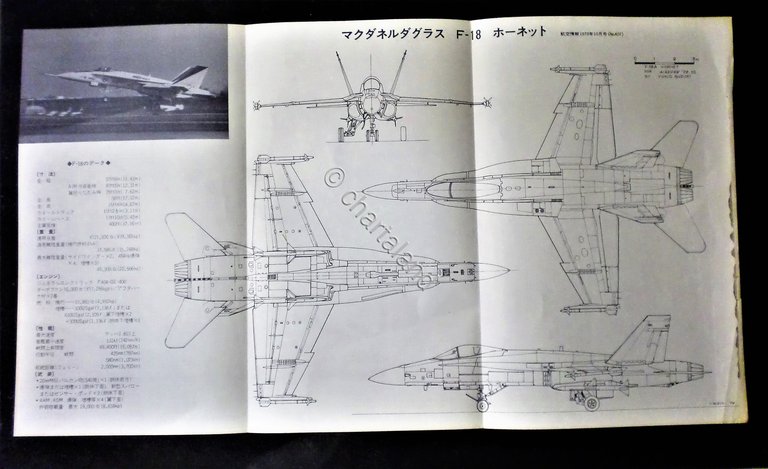 Modellismo - Aereo disegno - McDonnel Douglas F-18 Hornet