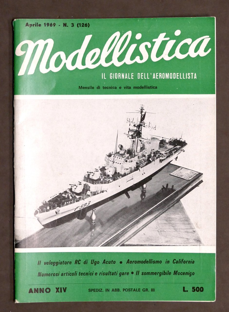 Modellismo - Rivista Modellistica - Giornale dell'aeromodellista n° 3 - … | Immagine principale