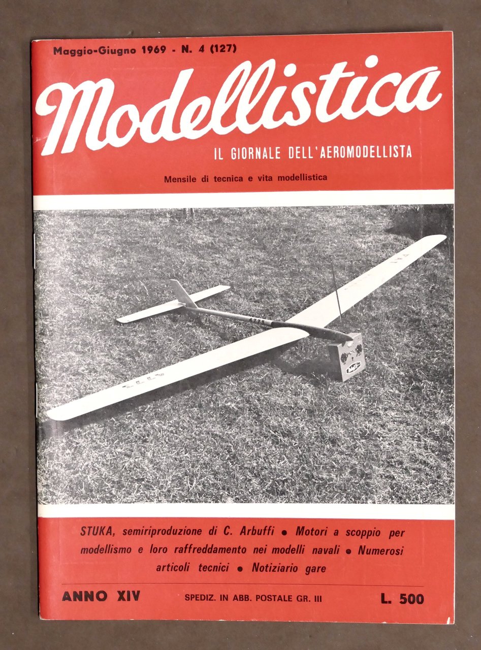 Modellismo - Rivista Modellistica - Giornale dell'aeromodellista n° 4 - … | Immagine principale