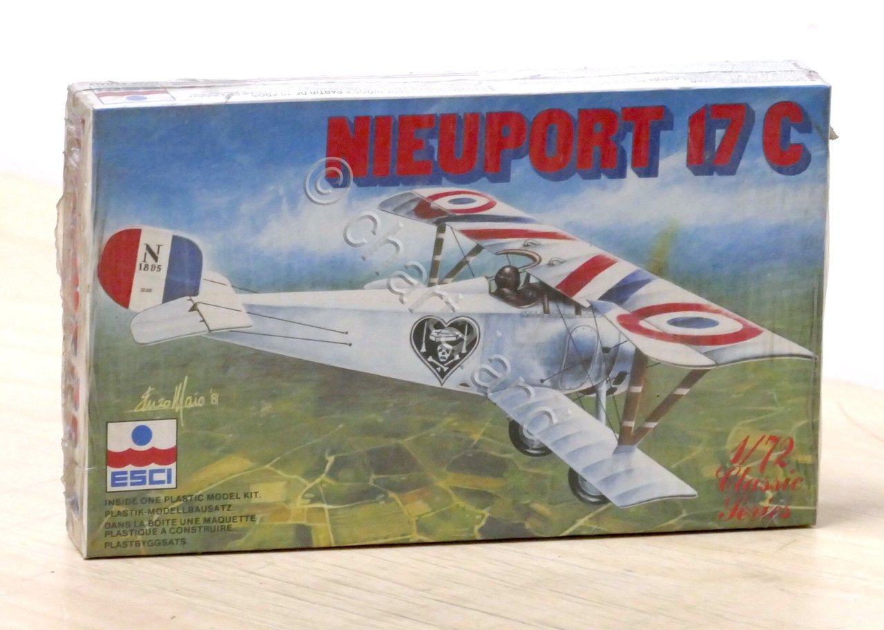 Modellismo aereo - ESCI 9017 - Neuport 17 C Model …