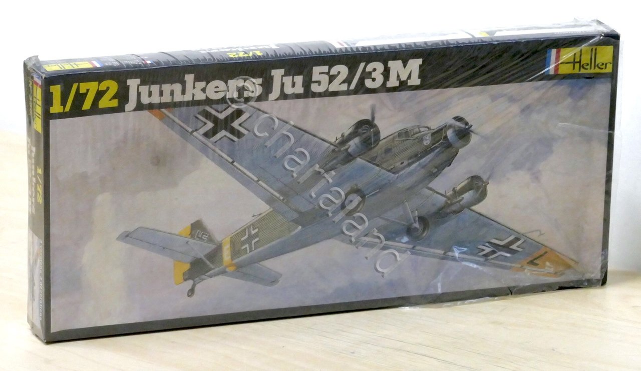 Modellismo aereo - Heller N. 380 - Junkers Ju 52/3M …