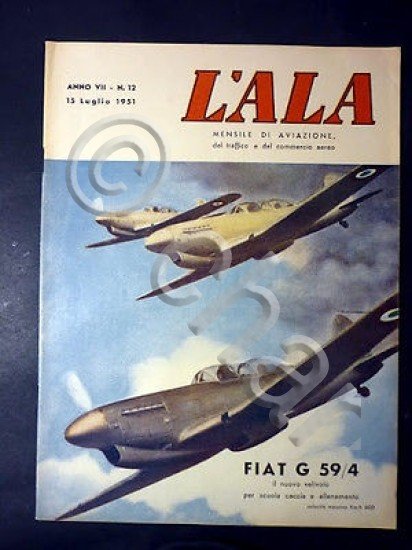 Modellismo Aereo Aeronautica - L'Ala - n. 12 - 1951