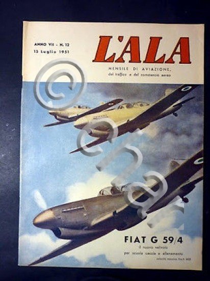 Modellismo Aereo Aeronautica - L'Ala - n. 12 - 1951