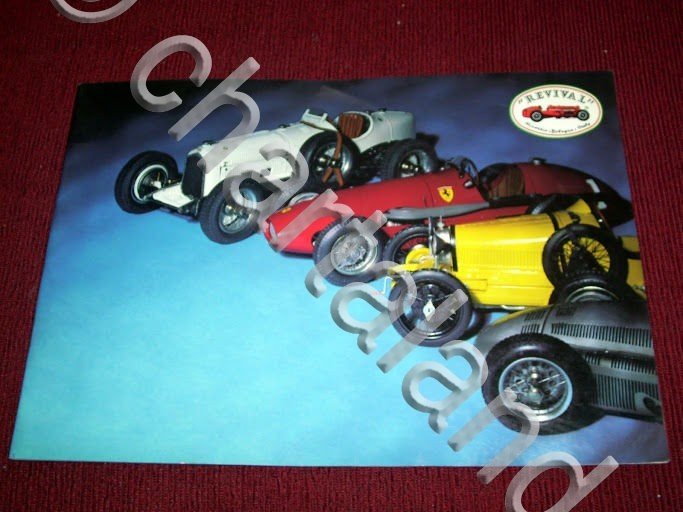 Modellismo Auto Epoca - Catalogo REVIVAL - Ferrari Bugatti Alfa …