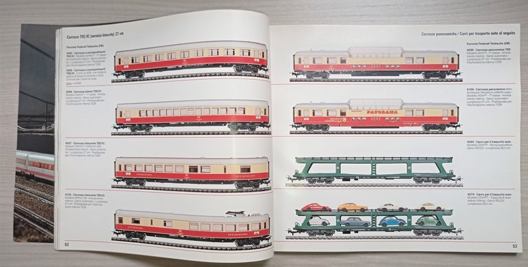 Modellismo Ferroviario - Catalogo Marklin HO - Produzione completa 1986-1987 …