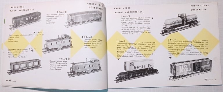 Modellismo Ferroviario - Catalogo Rivarossi - Novità 60