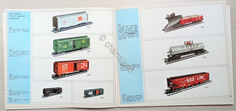 Modellismo Ferroviario - Catalogo Rivarossi - Treni Elettrici Modello HO …